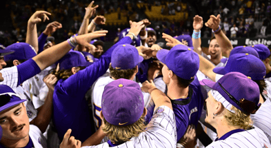 LSU got a run-rule midweek win before a trip to Texas A&M (Photo: LSU Athletics)